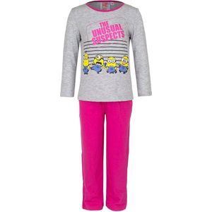 Despicable me meisjes pyjama minions Grijs  - 104