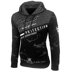 Heren Hoodie met Lange Mouwen en Capuchon in Zachte Katoenmix