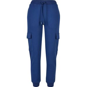 Populair - Nieuw - Dames - Vrouwen - Streetwear - Urban - Modern - Ladies Cargo Sweat Pants spaceblue