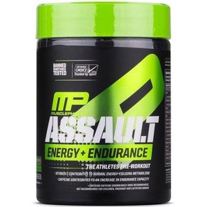 Musclepharm Assault Sportsupplement  Green Apple - 333 gram