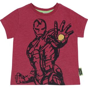 Rood jongens T-shirt SUPER HEROES MARVEL DEADPOOL AVENGERS