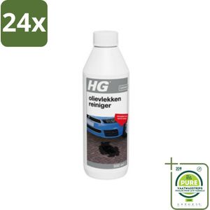 HG Olievlekken Reiniger 500 ml - Voordeelverpakking - 24 stuks - Olievlekken verwijderen - Vetvlekken verwijderen