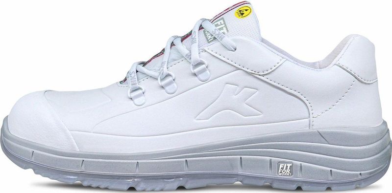 HKS - K-Run Free 3 V - Werkschoen - Wit - Microfiber - ESD-gecertificeerd