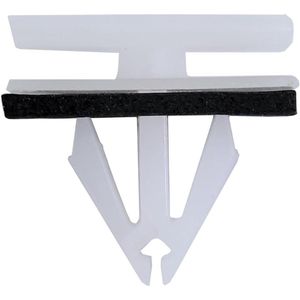 50 Pcs Side Skirt Sill Clips Molding Cover Trim Clips - Plastic met Sponge Seal - Compatibel met Edge - Fiesta - Kuga - Mustang - C520 - 5270438 - 5264089