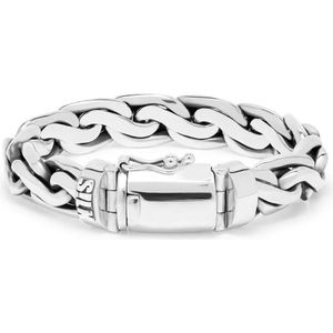 SILK Jewellery - Zilveren Armband - Breeze - 658.22 - Maat 22,0