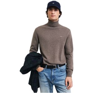GANT - 8060070 - Trui - Bruin - Katoen en Wol - Casual