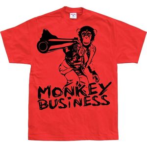 Hybris Monkey Business T-Shirt SH-1-15230-LFH1-10 Red-S