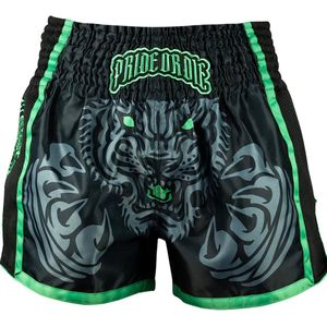 PRIDE or Die ""Tiger Thai Boxing"" Muay Thai Shorts - XXL