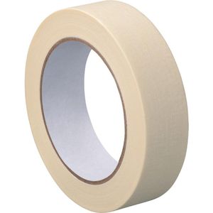 WESTEX Afplakband crêpe 24 mm x 50 m, beige