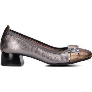 Hispanitas Chi243670 Met Ballerina's Dames - Ballarina Schoenen - Instappers - Zilver - Maat 35