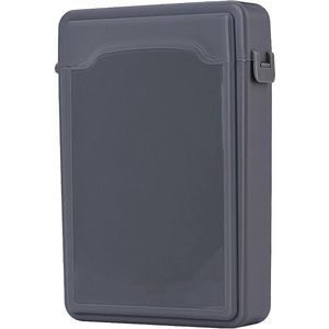 35 inch draagbare harde schijf beschermhoes - antistatisch, schokbestendig, stofdicht - grijs .