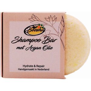 Beesha Shampoo Bar Hydrate & Repair | 100% Plasticvrije en Natuurlijke Verzorging | Vegan, Sulfaatvrij en Parabeenvrij | CG Proof