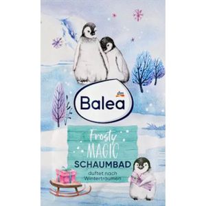 Winter Badschuim Frosty Magic | Zoete Wintergeur | 1x 40ml | Badschuim Wintergeur Balea - Een Ontspannend Moment op Koude Dagen
