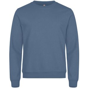 Clique Miami Roundneck 0201030 - Staalblauw - 3XL