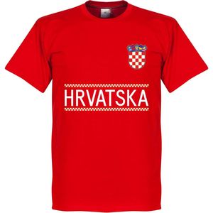 Kroatië Team T-Shirt - Kinderen - 140