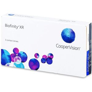 Biofinity XR (3 lenzen) Sterkte: +13.00, BC: 8.60, DIA: 14.00