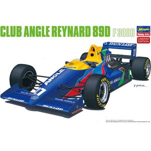 1:24 Hasegawa 20679 Club Angle Reynard 89D F3000 - Formula 1 Race Auto Plastic Modelbouwpakket