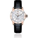 Chris Benz Dames, Heren, Unisexhorloge CB-DD200-SIR-LBS