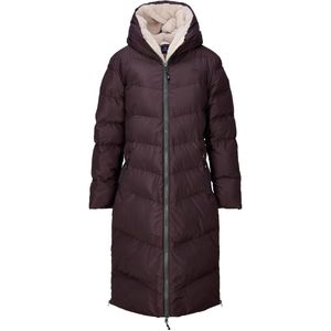 Nordberg Lange Puffer Winterjas Hilary - Dames - Bruin - Maat XL