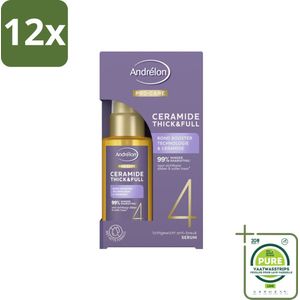 Andrélon – Serum – Pro Care – 50 ml - Voordeelverpakking - 12 stuks - Fijn haar verzorging - Dun haar verzorging