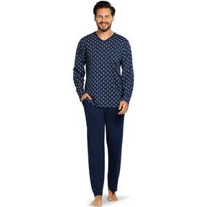 Heren Pyjama 'Diamond' Blue