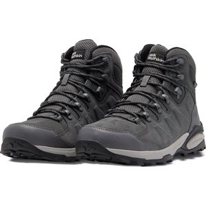 Jack Wolfskin - Refugio Texapore Mid - Wandelschoenen - Grijs - Suède