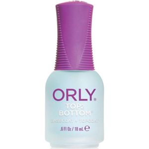 ORLY - Two-in-One All-in-One - Nagellak - Transparant - 18 ml - Basis- en Toplak