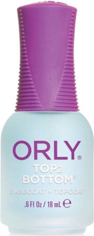 ORLY - Two-in-One All-in-One - Nagellak - Transparant - 18 ml - Basis- en Toplak