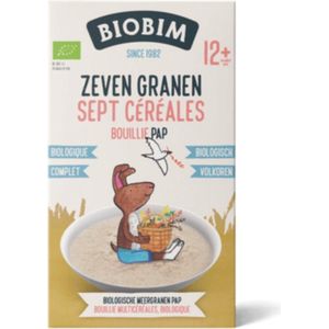 Biobim Papje 12+ mnd Zeven Granen 250 gr