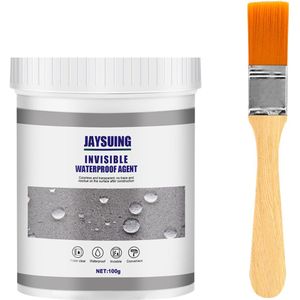 Waterdichte lijmkit (100 g plus kwast) Badkamer keuken buitenmuur geen bakstenen breken lekvrije verf waterdichte lijm