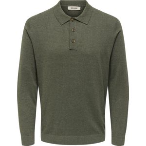 Only & Sons - ONSLOUI - Trui - Grijs - Lange Mouw