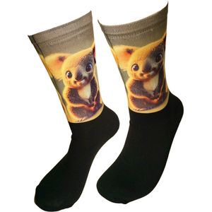Verjaardags cadeau - Koala sokken - Beer - Print sokken - vrolijke sokken - valentijn cadeau - aparte sokken - grappige sokken - leuke dames en heren sokken - moederdag - vaderdag - Socks waar je Happy van wordt - Maat 36-40