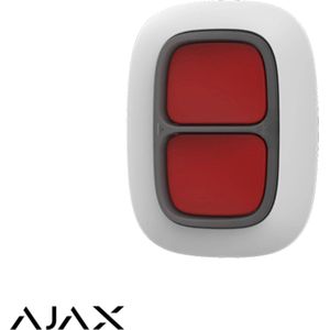 Ajax Dubbele Button Wit met paniekknop voor overval