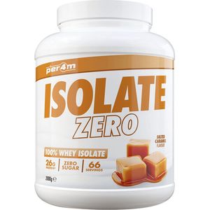 Per4m Whey Isolate Zero (2000g) Salted Caramel - Eiwitten - Wei-eiwit isolaat