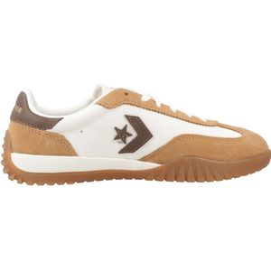 Converse - Run Star Trainer Seasonal Color - Sneakers - Kastanje/Cognac/Ecru - Leer