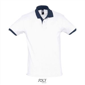 SOL'S Polo Prince L569 - White/French Navy - M