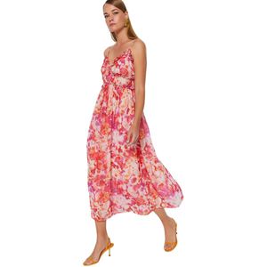 Trendyol Gebreide Broek Met Zebramotief En Splitprint