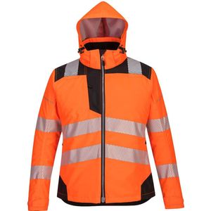 Portwest - PW382 - Dames Winterjack - Oranje/Zwart - Waterdicht - Isolatie tot -36°C