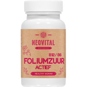 Neovital Vitamine B6/B12 Foliumzuur voedingsupplement - vega capsules