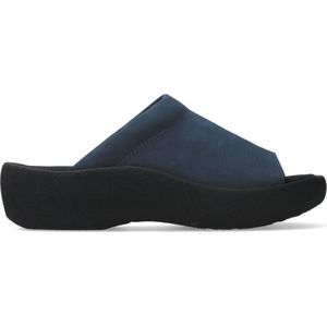 Wolky Slippers Nassau denim nubuck