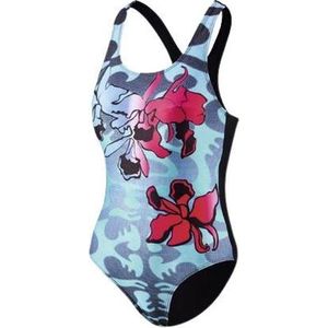 Beco Badpak Beactive Dames Polyester/elastaan Zwart/blauw Mt 38