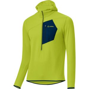 Loeffler shirt lange mouwen M HZ Hoody Aero TechFleece - Licht Groen