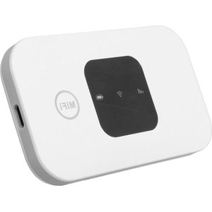 Draagbare WiFi Router – 4G Mobiele Hotspot – Verbindt Tot 10 Apparaten – Hoge Snelheid 2100mAh USB Aangedreven Reismobiele WiFi Hotspot – Internationaal Gebruik