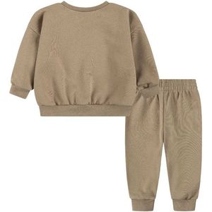 NIKE - Essential Fleece Crew Set - Unisex - Grijs - Katoen