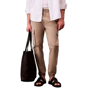 Calvin Klein - Cargobroek - Taupe