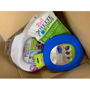 Potetteplus voordeelpack - Reispotje - wit-blauw