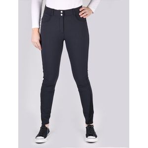 Montar Rijbroek  Highwaist 2078 Siliconen - Black - 36