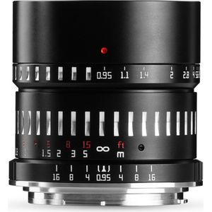 TT Artisan - Cameralens - 50mm F/0.95 for Canon EOS-R-mount, black + silver