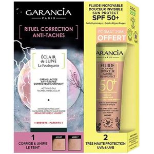 Garancia Eclair de Lune La Foudroyante Anti-Spot Cream 30ml + Ongelooflijke Zachtheid Fluide SPF50+ 20 ml Gratis