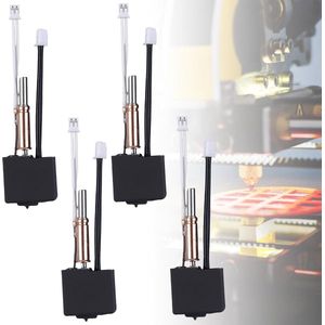 Kobra 3 Hotend - 4pcs Precision Nozzles - 3D Printer Hotend - High Temperature Extruder - Anycubic Kobra 3 Combo - 0.4mm Brass Nozzle